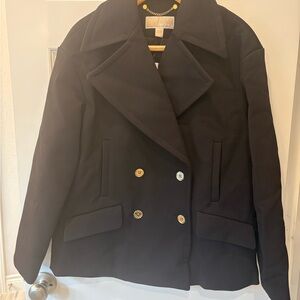 MICHAEL Michael Kors Black Peacoat